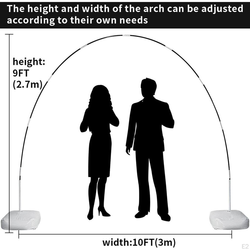 Slavnostní skládací sada balónového oblouku se základním stojanem k narozeninám