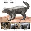 Oenux Symulacja Nowe Figurki Dzikich Zwierząt Borsuk Miodojad Mellivora Capensis Model Figurki Akcji Edukacyjny Prezent Zabawka dla Dzieci