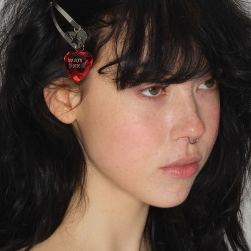 Eireve ȘI!! CLIPS DE PĂR INIMĂ (RED)