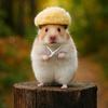 Wool Crochet Mini Hamster Wool Hat Cute Hand-knitted Pet Hat Pet Costume  Small Pet Supplies