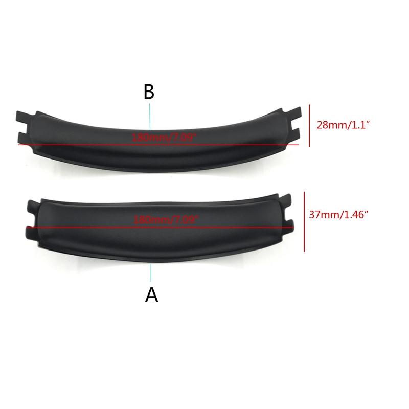 Almofada de Cabeça para Headband de Headset para Fones de Ouvido Gamer HyperX Cloud Flight ou Stinger