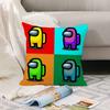 Party Video Games A-Among U-Us Pillow Case Office Cushions Suitable For Sofa Car Bedroom Decorative Cushion Cover