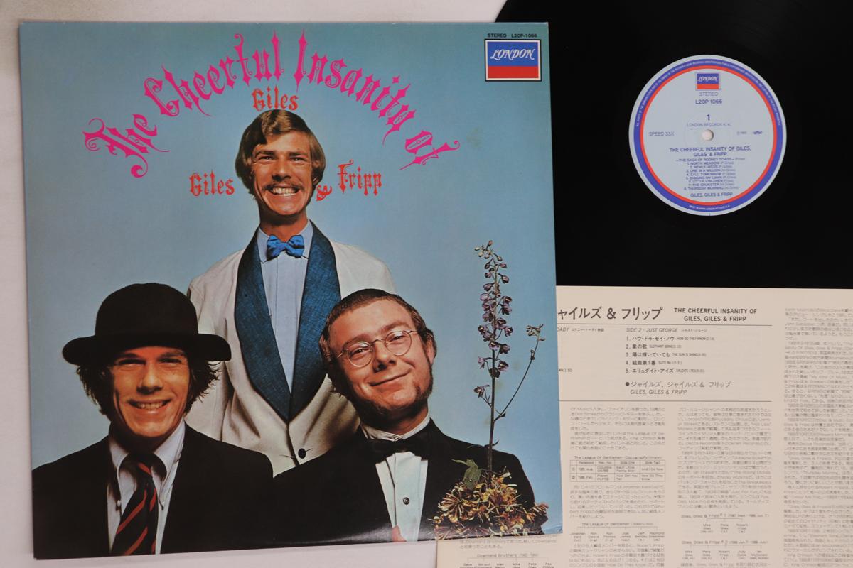 

LP Record GILES, GILES & FRIPP - Cheerful Insanity Of Giles, Giles A L20P1066 LONDON 1982 Japan Rock Used