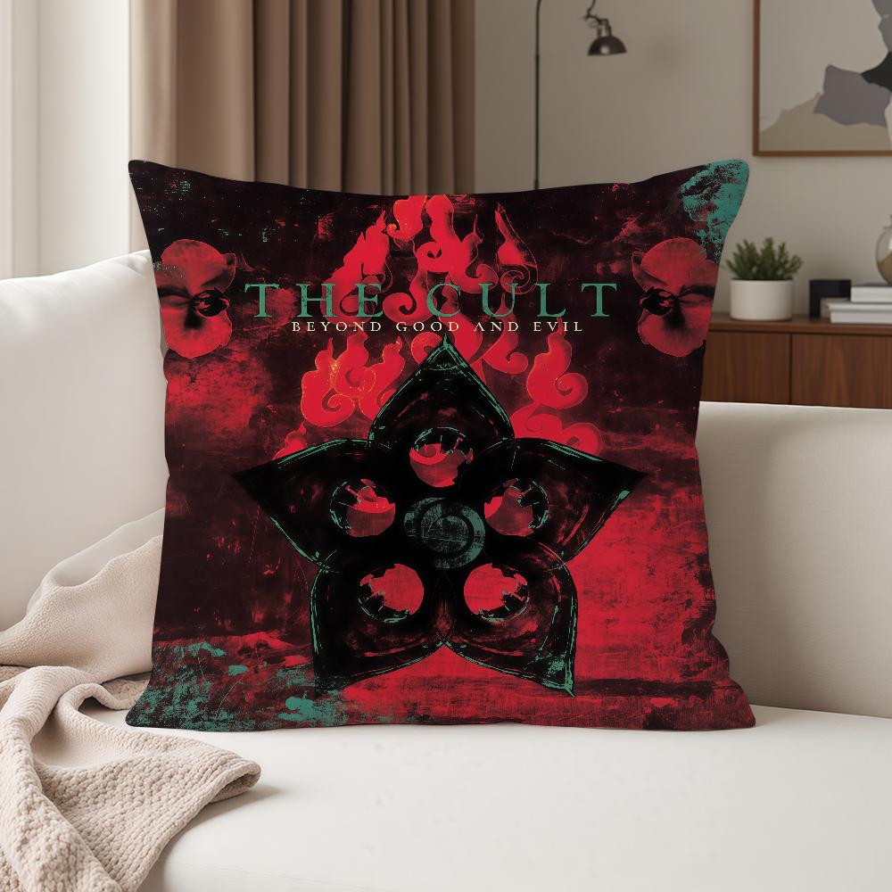 Band The CCult Paradise Live Pillow Case Suitable For Bedrooms Living Rooms Cars Home Decoration