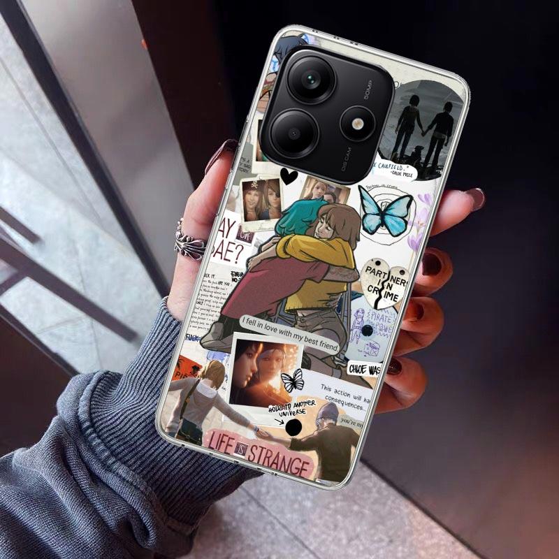Life Is Strange Phone Case For Xiaomi Redmi Note 15 14 14S 13 12S 12 Pro Plus 11S 11 10S 10 4G Cover 11E 11T 5G Print Fundas Red