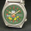 VINTAGE SEIKO AUTOMATIC 7019A JAPAN MENS GREEN COLOR DIAL WATCH a500152-2 R151a-a500152