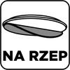 Krążki ścierne na rzep 150 mm, P180, 5 szt., bez otworów