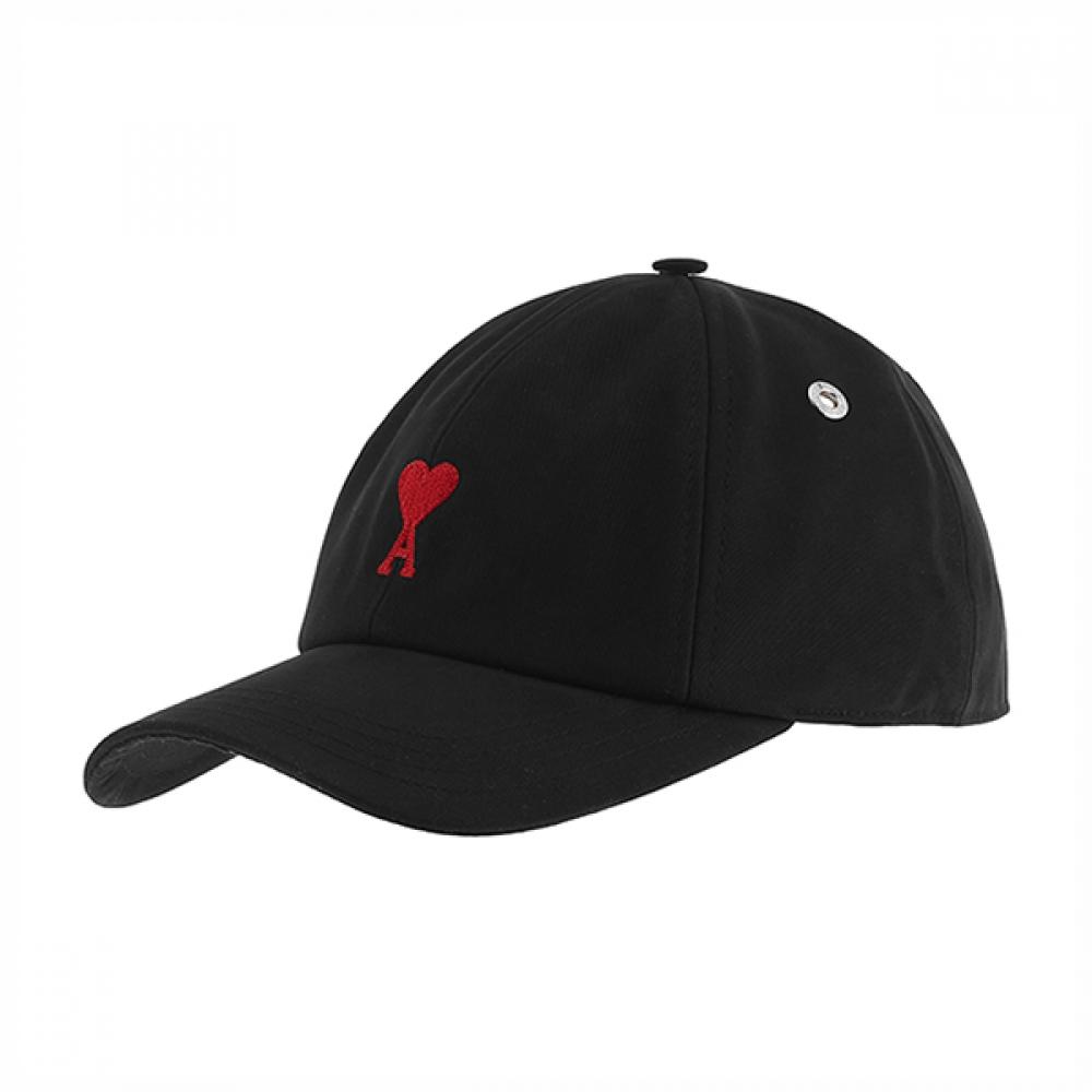 

Ami Bfucp006 Aw0041 001 Ami De Coeur Heart Logo Ball Cap BFUCP006 AW0041 001