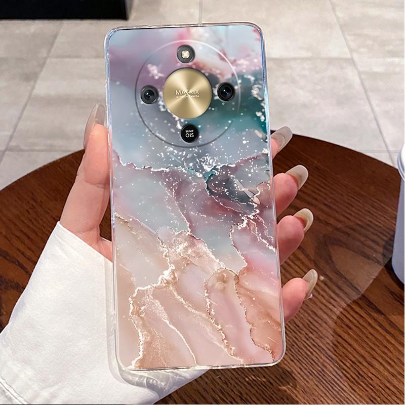 For Honor X9d 2025 Case Clear Luxury Cute Love Rabbit Funny TPU Soft Silicone Phone Case For Honor X9d 5G Transparent Back Cover