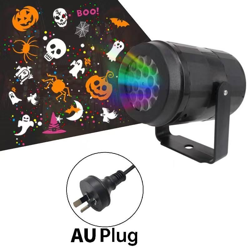 Christmas Lights Projector Xmas Party In Outdoor Snowflake Led Laser Lamp Usb