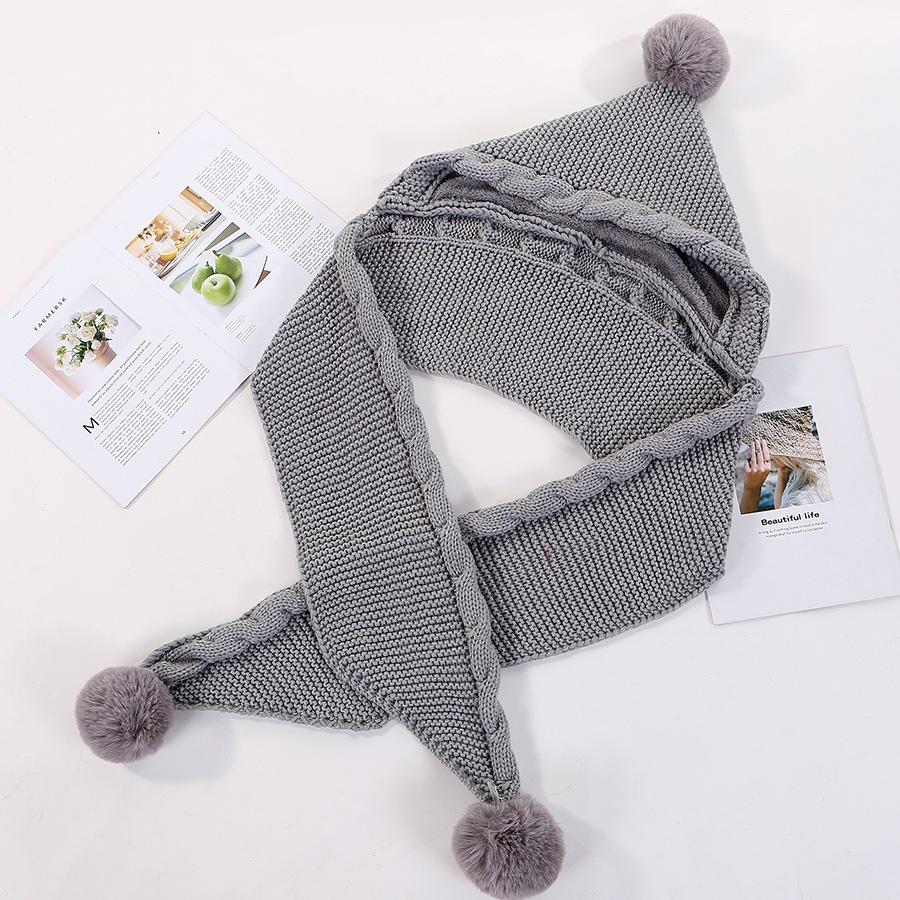 Seturi de Fular și Căciulă de Iarnă Căciulă Caldă Căciulă Tricotată la Modă Dama Femei Înfășurători de Iarnă Set Gros de Căciulă și Fular Decor cu Ciucure