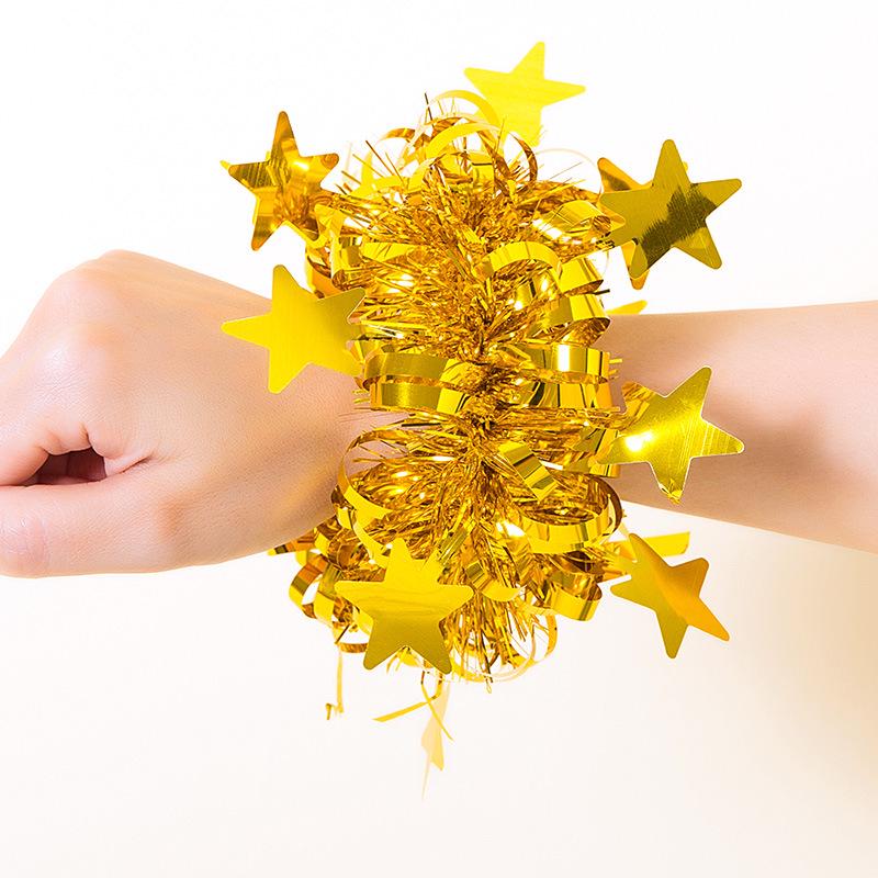 June 1st Cheerleading Wrist Flowers for Kindergarten Dance and Sports Events