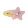 Winter Plush Stars Rhinestones Hairpin Colorful Cute HairClips BB Clip For Woman Girl Sweet Barrettes Fashion Hair Accessories