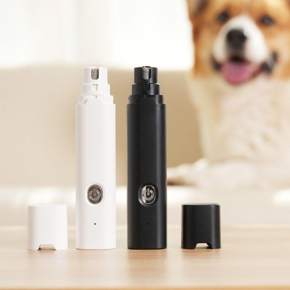Quiet Operation Electric Dog Nail Grinder LED Light Pet Claw Trimmer Pet Nail Grinder  Cat Paw Care