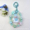 Flocking Wizard Cute Grain Mobile Phone Chain Keychain Bag Doll Pendant Accessories