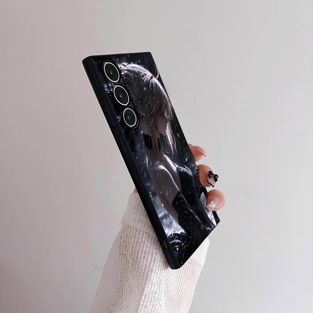 Fate Zero Stay Night S-Saber Phone Case For Samsung Galaxy S25 S24 S22 S23 Ultra S21 S20 Plus Frosted Non-Slip Full Soft Cover