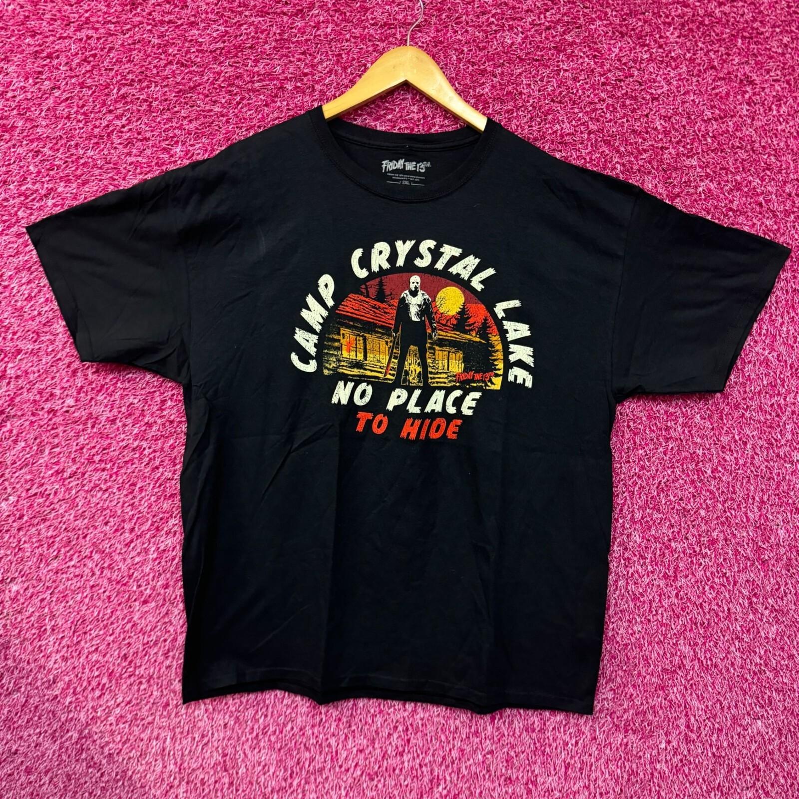 Футболка Пятница 13-е Лагерь Хрустальное Озеро. XL