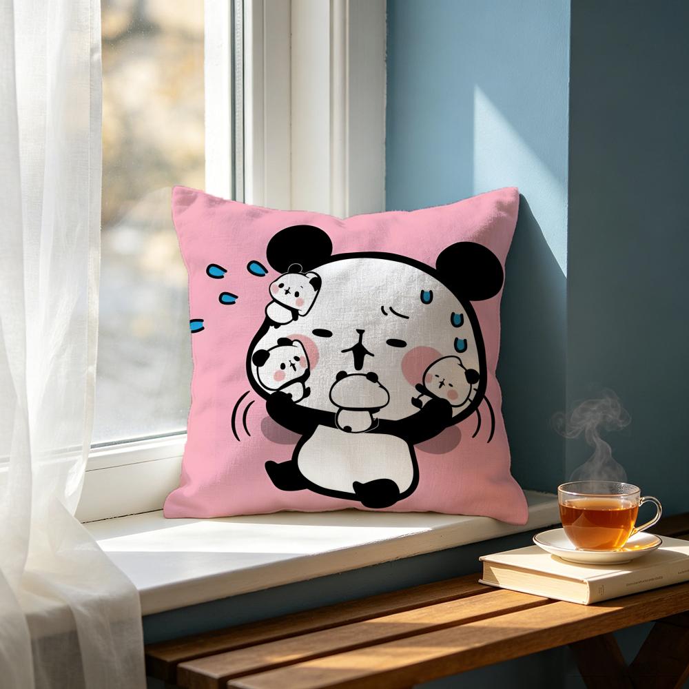 Cute TTarepandaed Cushion Cover Cushion Cover Set Pcs x x x Pillowcase Decorative Sofa Home Decor