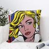 Roy Lichtenstein Pop Art Dekorační polštář Vánoční povlak na polštář Luxusní pohovkové polštáře Polštáře na dekorativní pohovku Potah