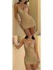 European & American Style Women's Summer Mesh Dress - Sexy Lace-Up Halter Short Skirt