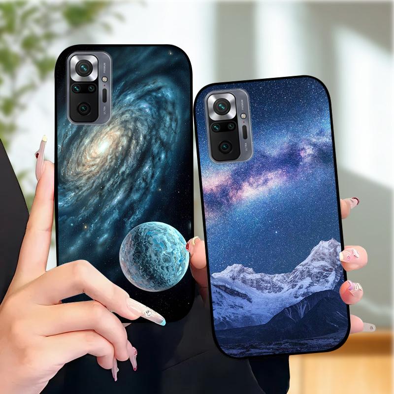 Case For Redmi Note 10 Pro 4G 5G Soft TPU Silicone Phone Cover Cases For Redmi Note 10 Pro Max Luxury Fashion Protective Fundas