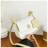 Womens Street Style Mini Crossbody Bag With Soft Pu Material For Spring Summer Fashion