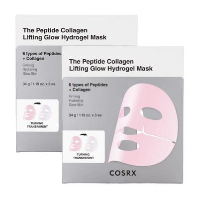 The Peptide Collagen Lifting Glow Hydrogel Mask 34g (6 Sheets)