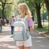 FANDARE Women's Korean Backpack for Girls, High School, Middle School, and Elementary School Students, Large Capacity A4 Size, Water-Repellent