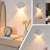 Motion Sensor Night Light Dimmable 3 Light Modes Auto On/Off Rechargeable Simple Installation Wireless Magnetic Wall Light