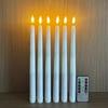 Elegant LED Flameless Candle with Slow Breathing Flicker Effect Ideal for Wedding Halloween Christmas Party Decor for Any Scene