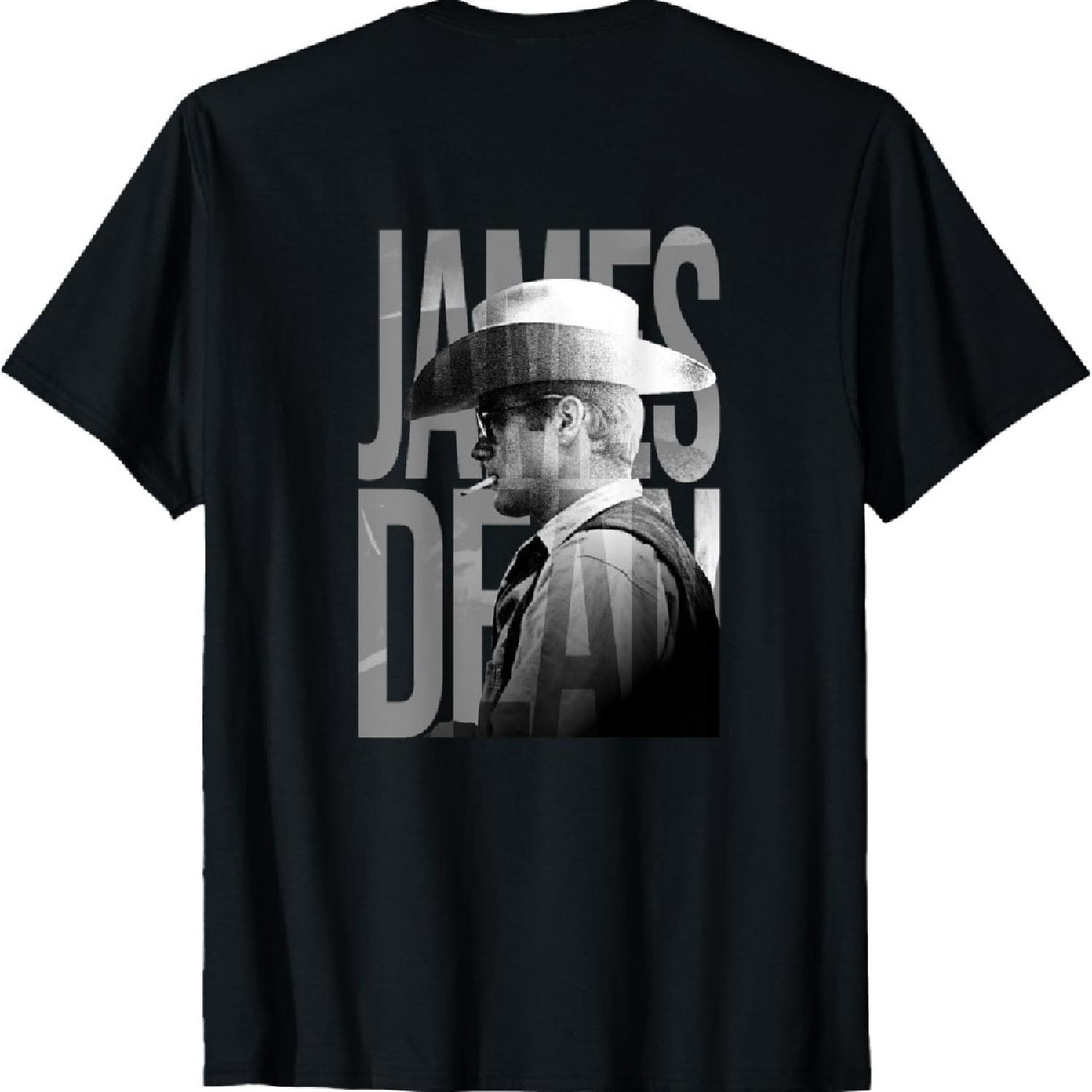 

Футболка с принтом на спине Джеймса Дина XXXXXL чёрный