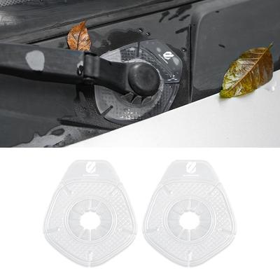 Alphard Dedicated Wiper Hole Cover with Logo Wiper Hole Protector, Leaves Prevention, Compatible with