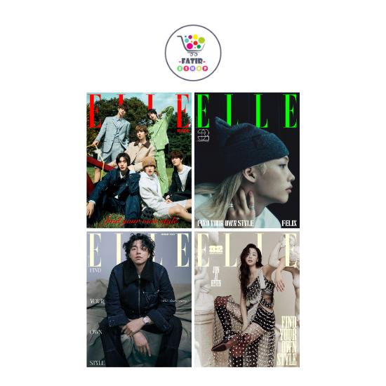 

ELLE 2024 11 Обложка журнала RIIZE Stray Kids Феликс Гонг Ю Джанна Джун