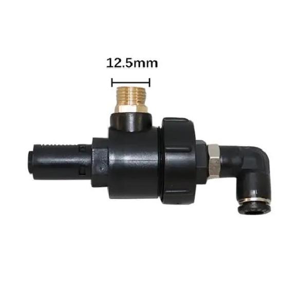 1 PZ Valvola a sgancio rapido Pezzi di ricambio per smontagomme Valvola di scarico rapido in metallo per macchina tagliapneumatici Smontagomme Ricambio