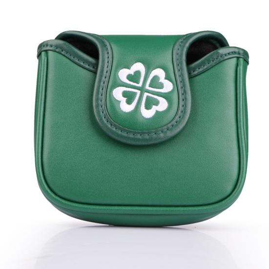 Kryt hlavy golfové hole s magnetickým zavíráním Jetel odolný proti poškrábání Vyšívaný kryt chrániče golfového hole Ochranné vybavení