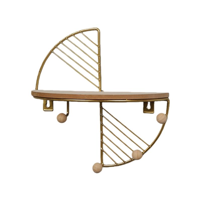 Durability Metal Wall Storage Shelf High Strengths Rusts Resistant Quickly Mount Wall Organizers for Reliability Use