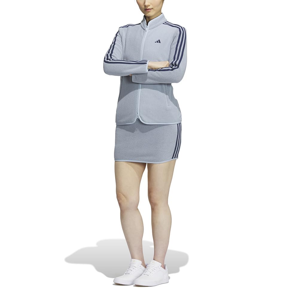 Three Stripes Fleece Wonder Set, Blue/Black, J/M