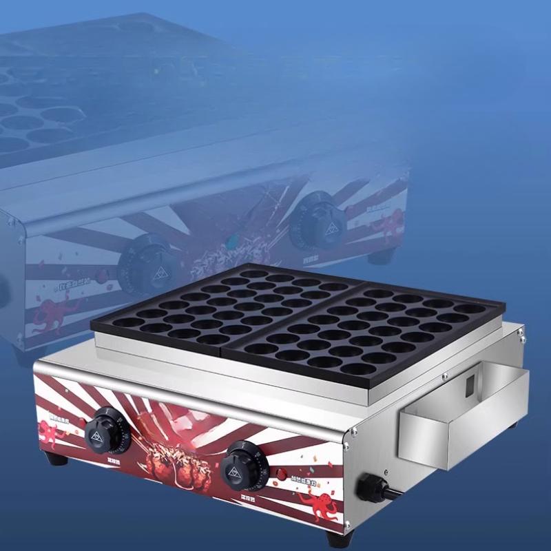 220V Commerciële Elektrische Takoyaki Maker Grill Octopus Vleesbal Bakmachine Anti-aanbak Snackmachine