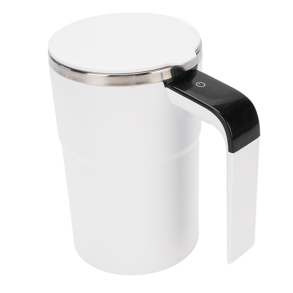 Automatic Stirring Cup Temperature Display Magnetic Electric Mixing Mug for Coffee Tea Hot Chocolate 380ml