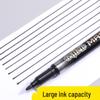 M&G Black Fine Tip Permanent Marker Pen (12 Pcs)