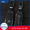 EXY1 Hot 2025 Car Leather Key Full Case Shell Holder Protection Cover For Mercedes Benz AMG W204 W205 W203 W211 W212 W213 W201 W210 W