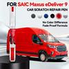Paint Repair Pen Touch Up Scratch Remover DIY Auto Accessories For SAIC MAXUS EDeliver 9 Aurora Silver Black Blanc White Blue