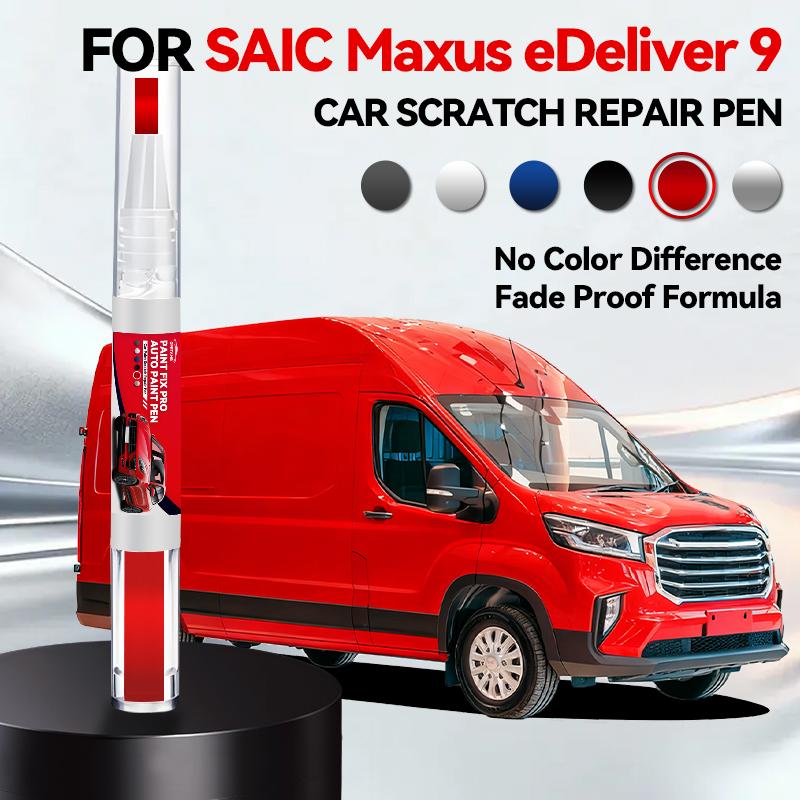

OPRTAMG Brand Paint Repair Pen Touch Up Scratch Remover DIY Auto Accessories For SAIC MAXUS EDeliver 9 Aurora Silver Black Blanc червоний