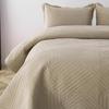 Crystal Velvet Laminated Cotton Bed Cover Quilted European Leisure Cover Blanket Home Bedding