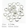 Father's Day Jewelry Materials Split Rings 5 Colors 9 Sizes Accessories Parts Women's Clothing Accessories For Women
