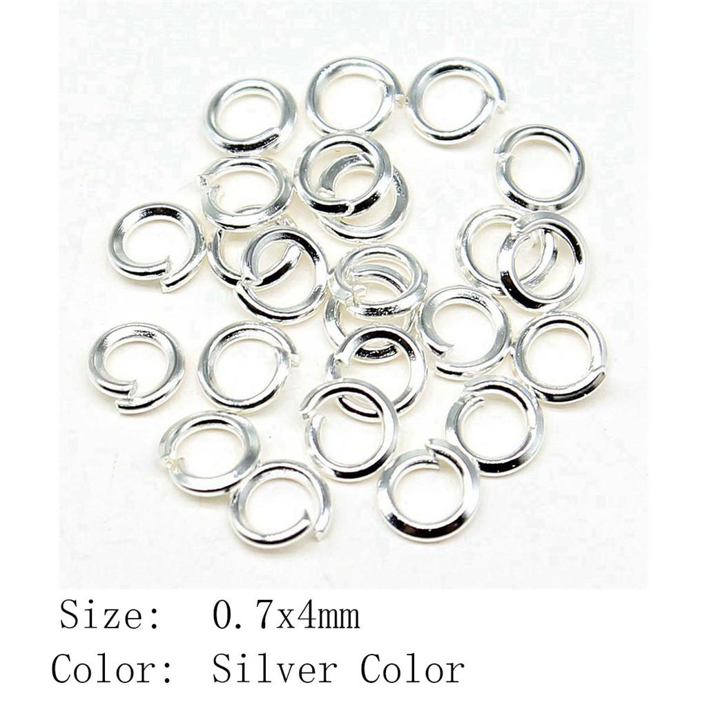 Father's Day Jewelry Materials Split Rings 5 Colors 9 Sizes Accessories Parts Women's Clothing Accessories For Women