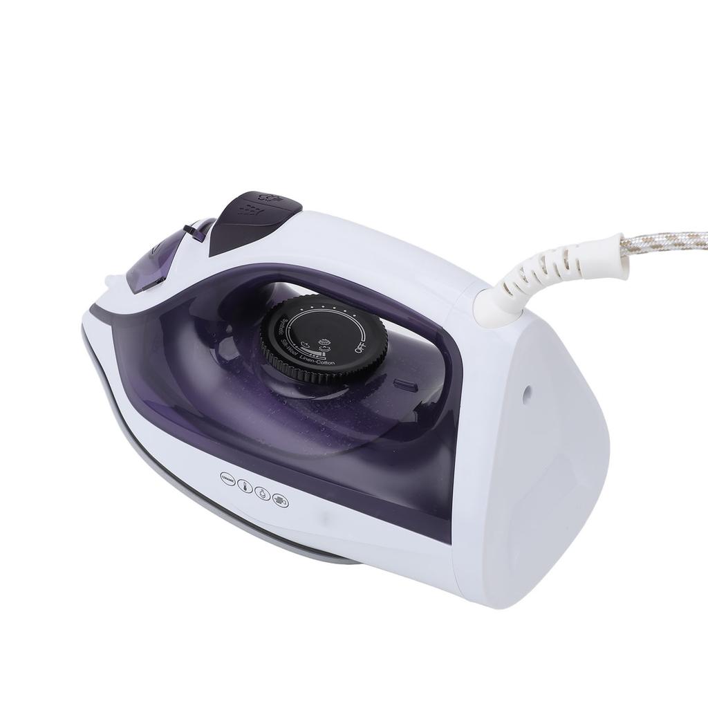 מגהץ אדים לבגדים 1600W חורי מיקרו-אדים מיכל מים 210 מ"ל מכונת גיהוץ יבשה רטובה לבית נסיעות