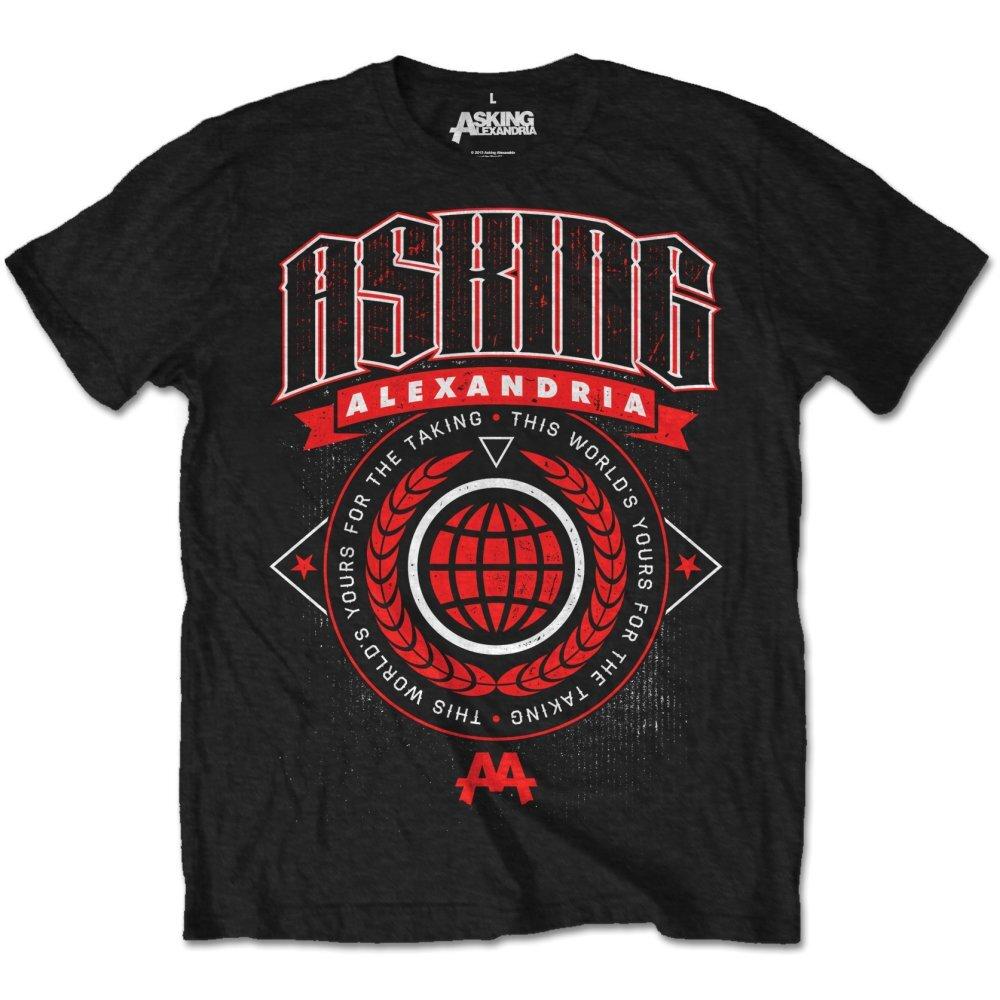 Asking Alexandria This World Mens Unisex T-Shirt XXL