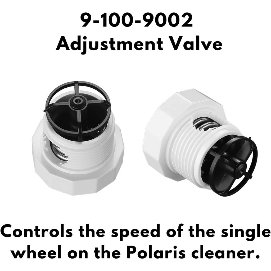 Pressure Relief Valve&Quick Disconnect Fit for Zodiac Polaris Pool Cleaner - 9-100-9002 Relief Valve and D29 UWF Quick Disconnect Wall Fitting Kit