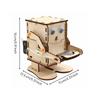 DIY Robot Kit Science Puzzle Teaching for Classroom, Students, Hobby Builders